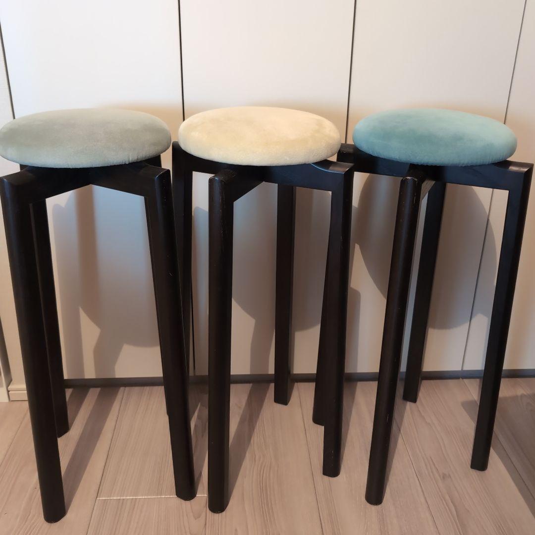 匠工芸 マッシュルームスツール M 3脚