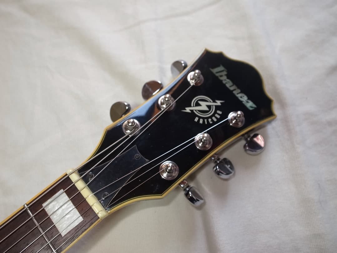 美品　Ibanez AG75 BS　コンパクト　 フルアコ　ほぼ未使用保管品