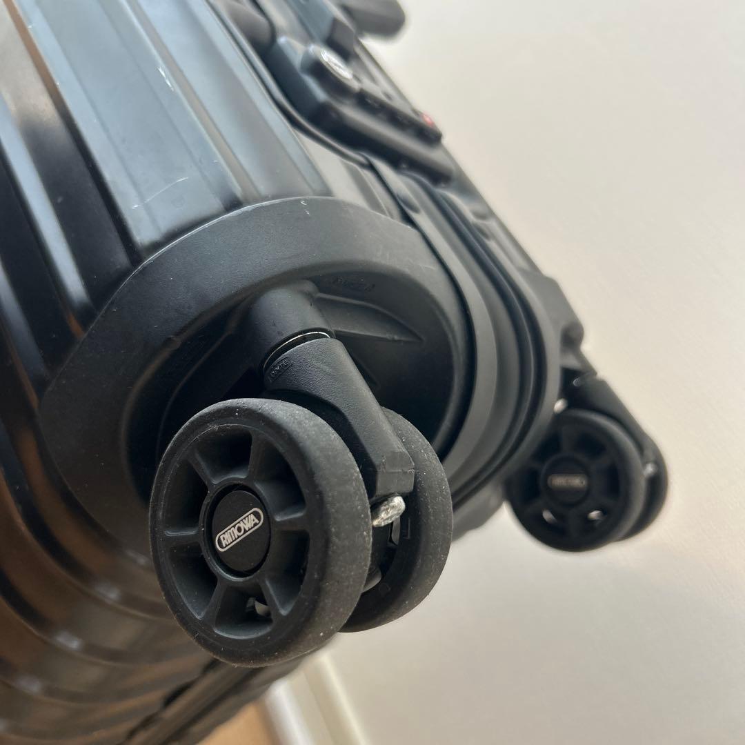 リモワ rimowa トパーズ　ステルス アルミニウム キャリーケース ブラック
