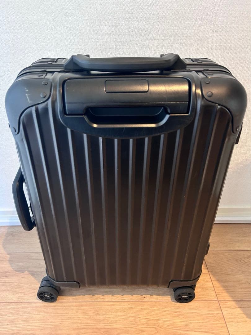 リモワ rimowa トパーズ　ステルス アルミニウム キャリーケース ブラック