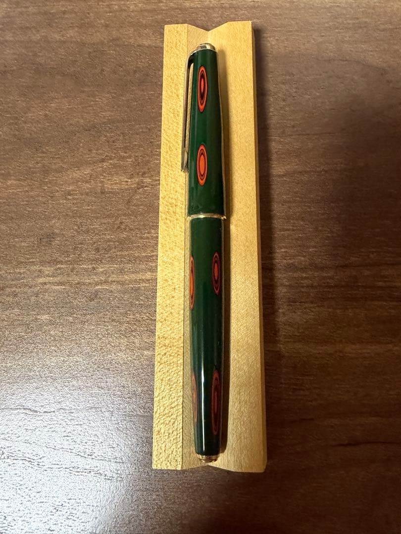 プラチナ万年筆　堆朱　漆塗り