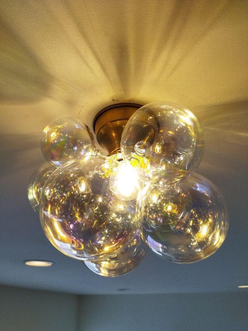 カリン bigバブルシーリングライトオーロラシーリングランプ