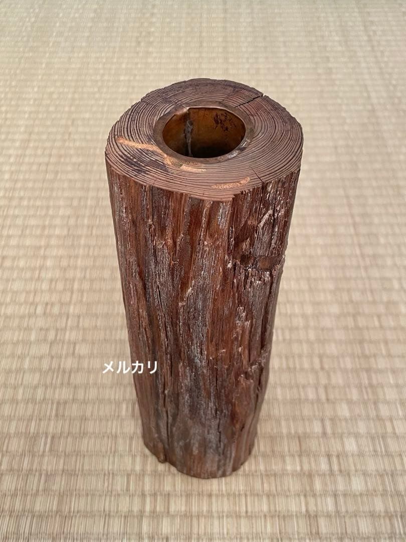 花器　花入　置物　古材（清水寺？）　古美術