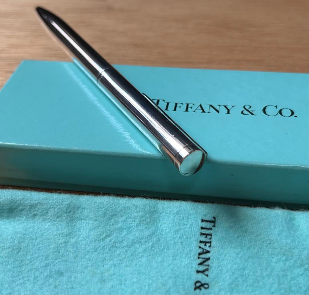 【廃盤】Tiffany & Co. 1837 シルバーボールペン 専用ケース付き