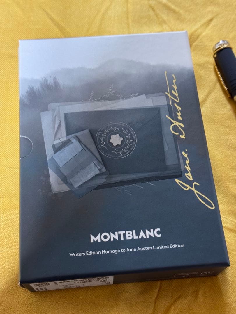 【限定希少】モンブラン 万年筆　作家シリーズ ジェーン・オースティン 細字