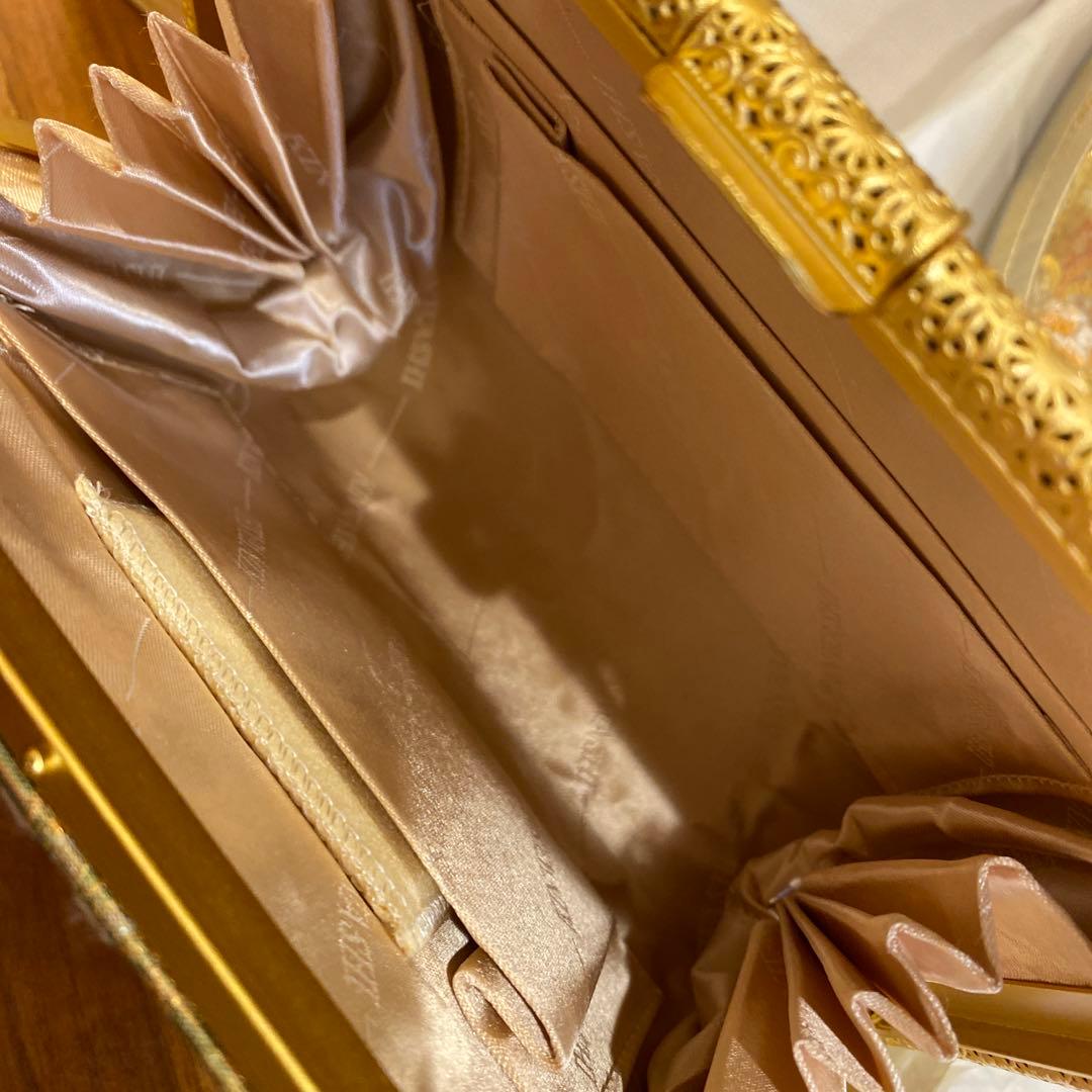 【新品未使用】キンワシ　花みやこ　袋帯　バッグ・草履セット