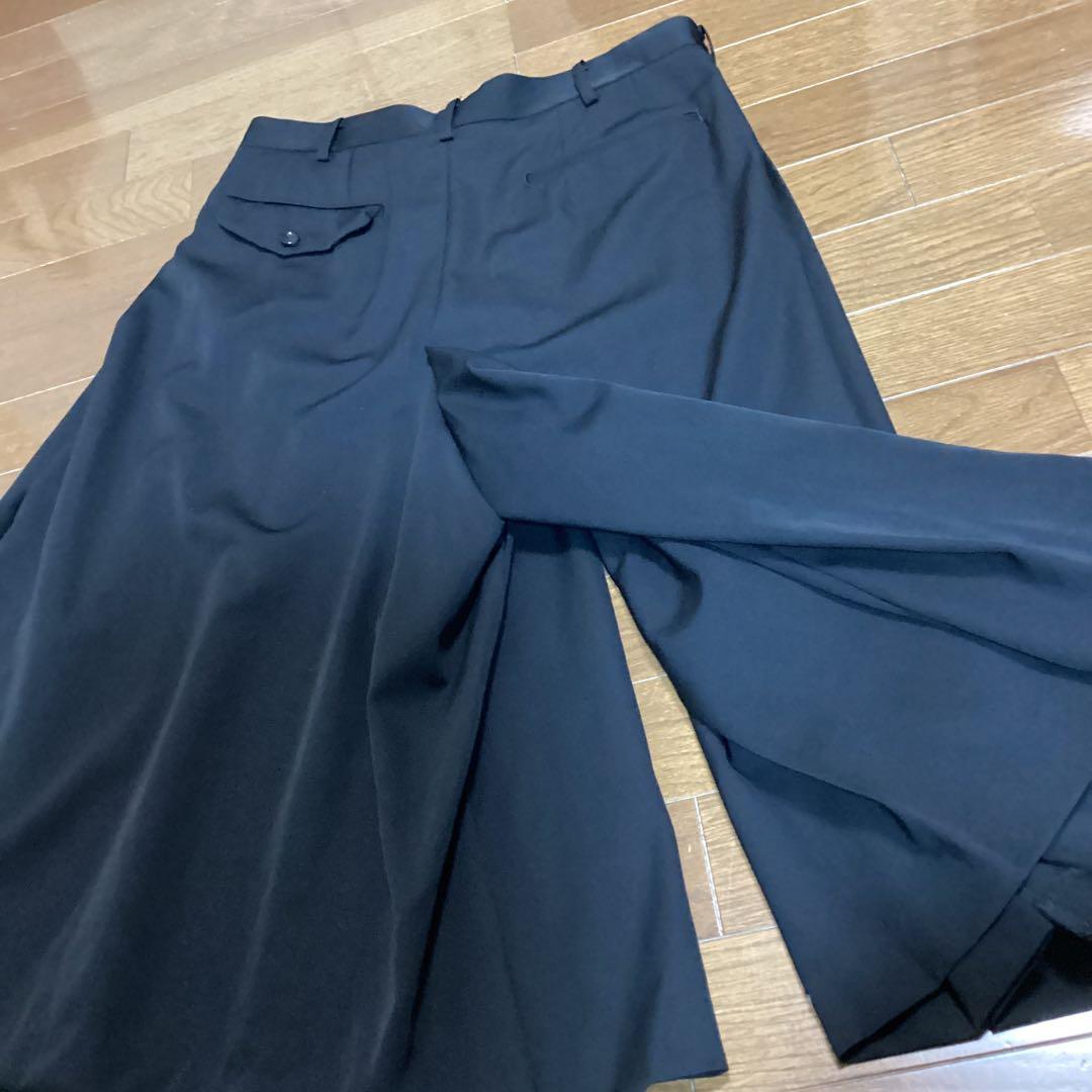 【 COMME des GARCONS】黒プリーツパンツ