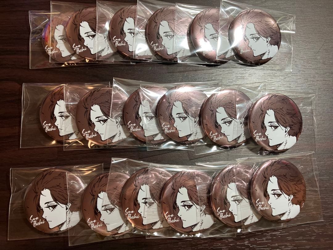 ブルーロック シークレットメタル缶バッジ 糸師冴　18点