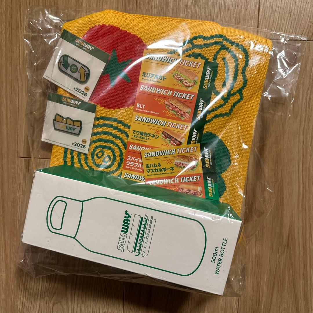 サブウェイ 2026 福袋 抜き取りなし
