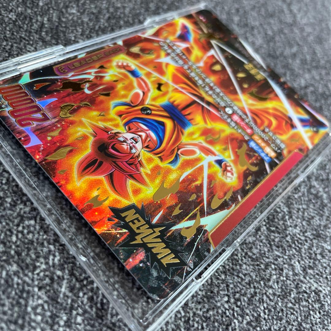 【覚醒の鼓動】【烈火の闘気】美品　孫悟空　リーダーパラレル　２枚セット