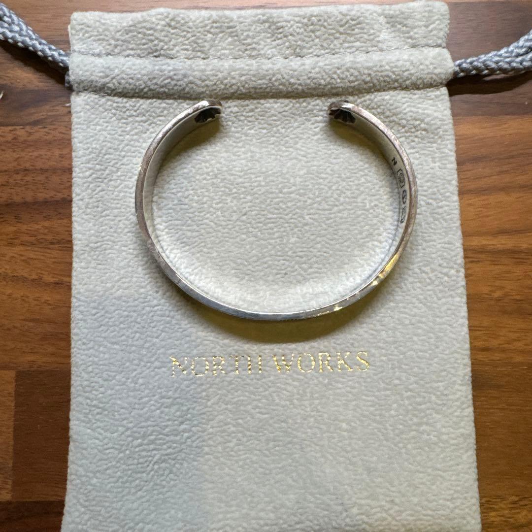 ノースワークス W-009 シルバー バングル 900 ネイティブ系 メンズ