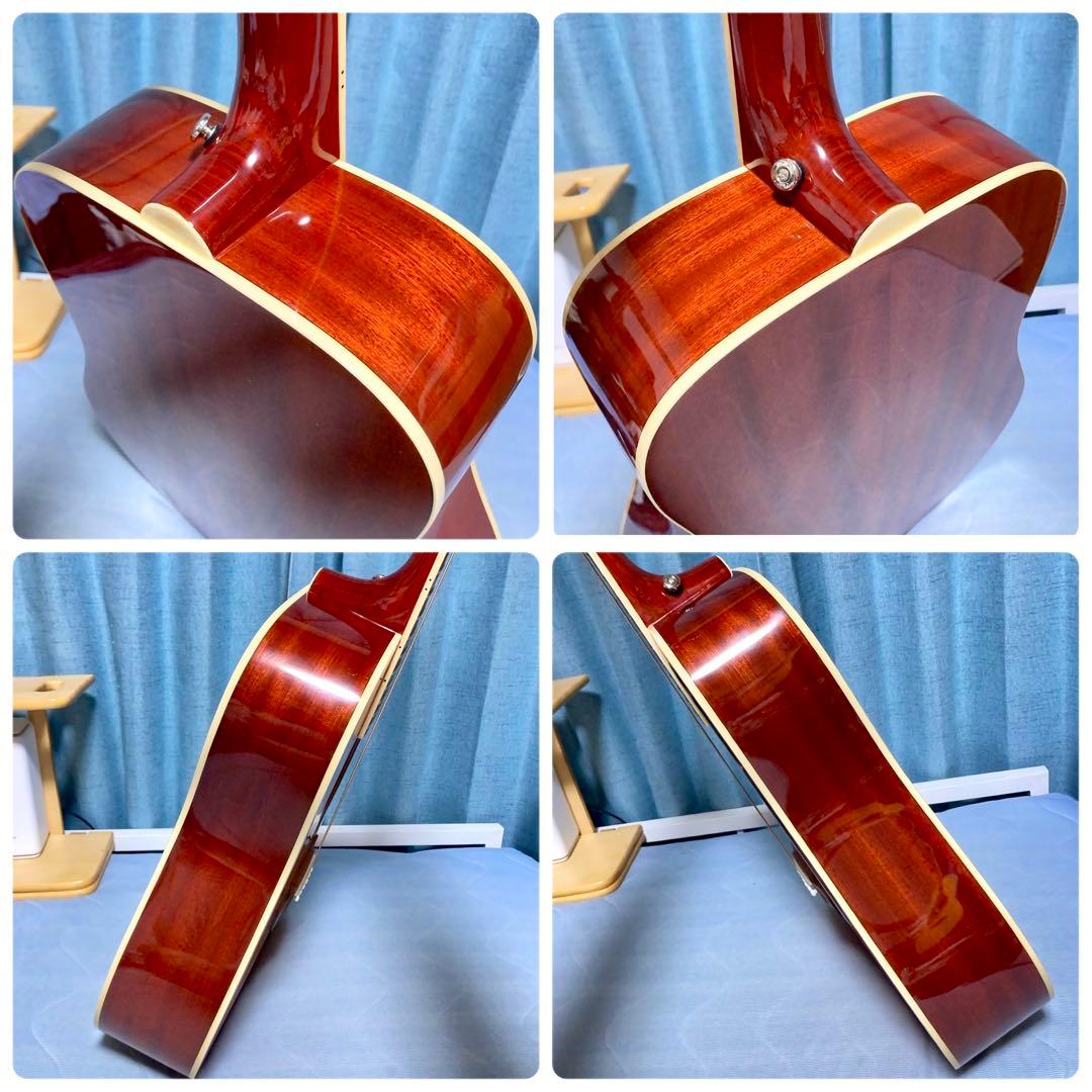 【牛骨☆エレアコ】Epiphone☆ハミングバード！【弾き易く調整☆新品の弦】