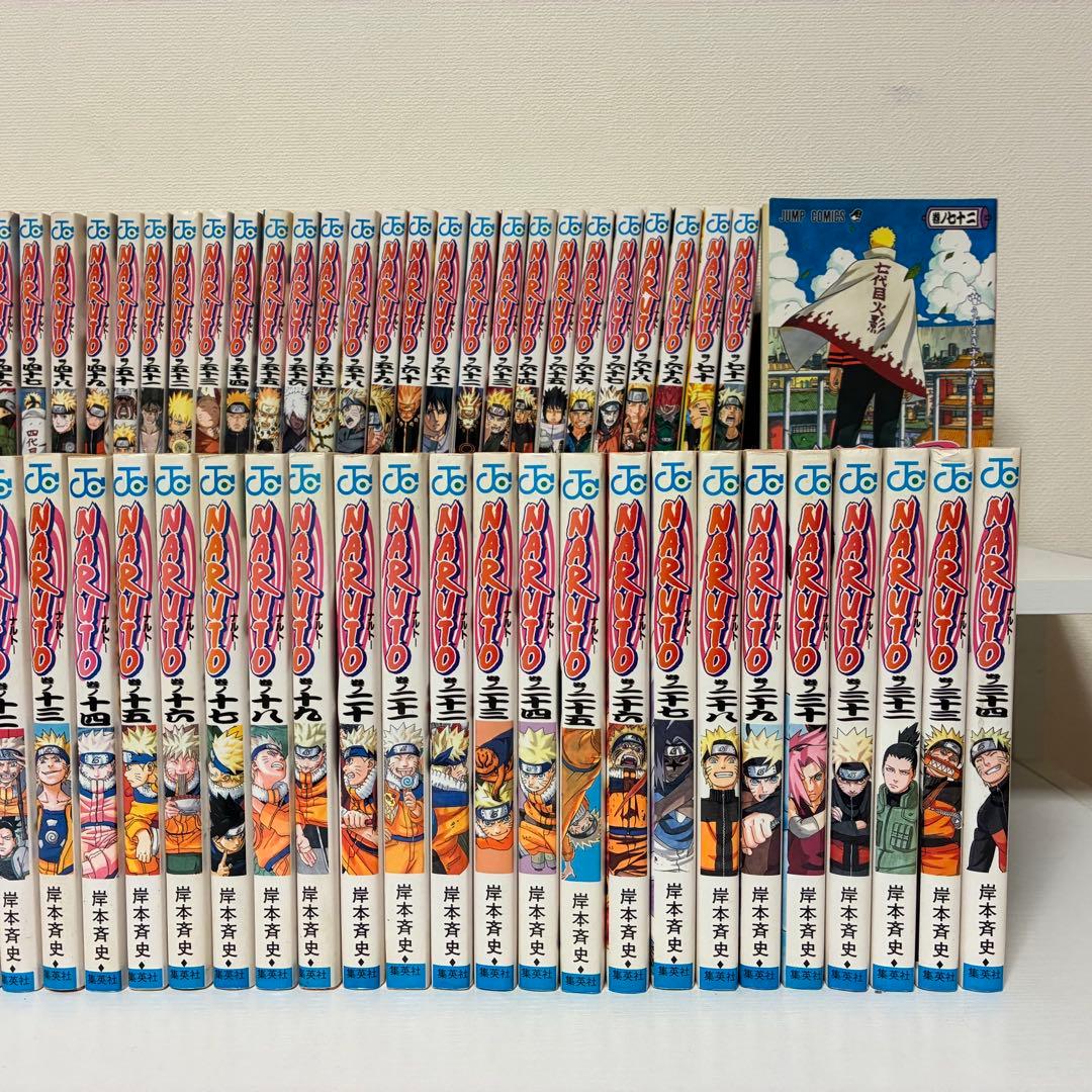 【やまねこ】ナルト　NARUTO 漫画　全巻セット　72巻　小説　外伝
