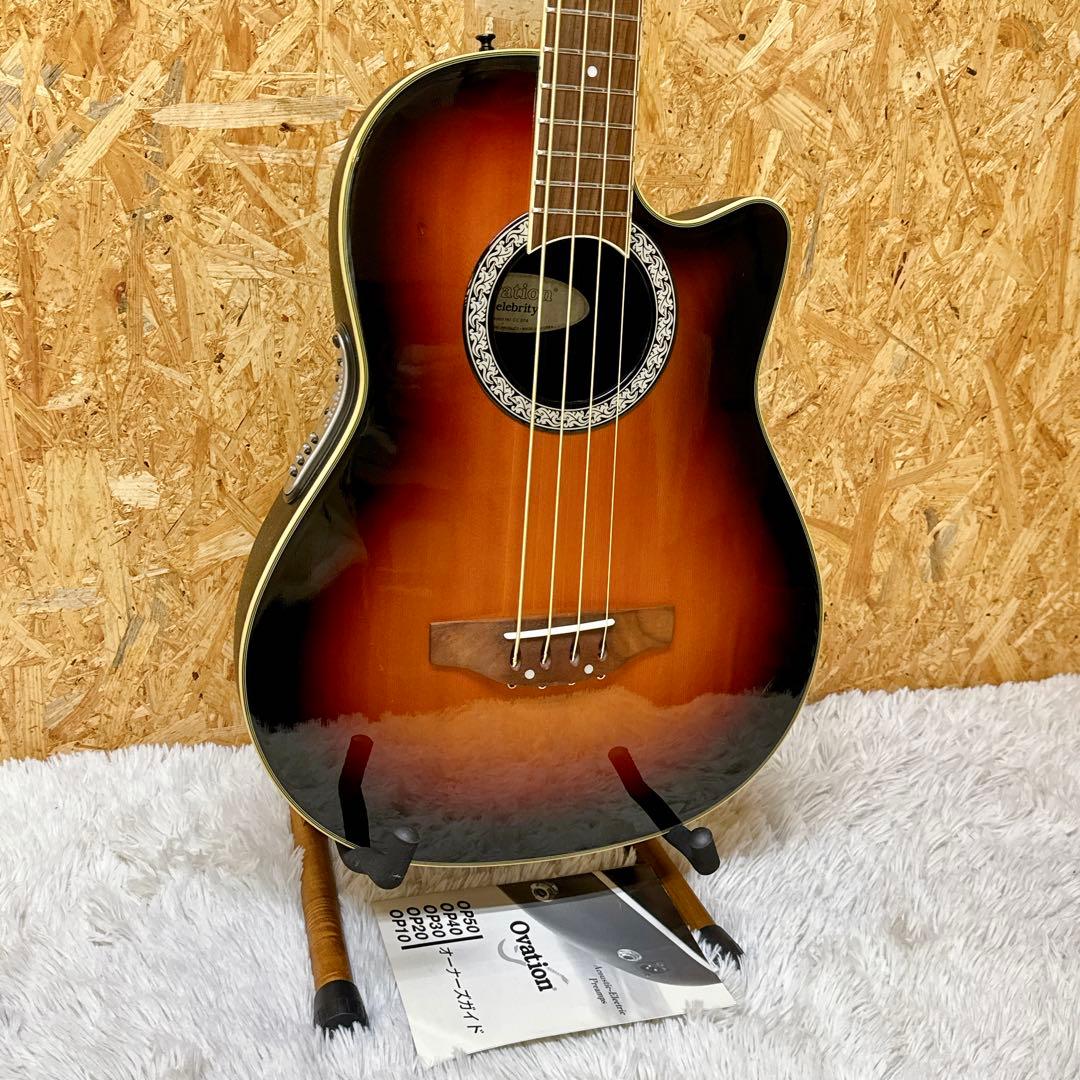 OVATION Celebrity CC074 アコースティックベース エレアコ