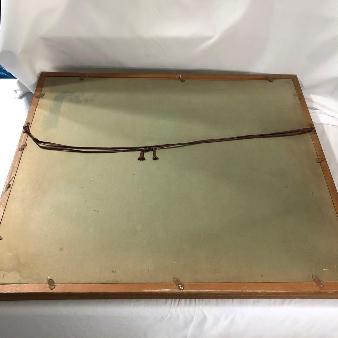 神津港人 油彩画 パリレオミュールセバストボール駅前 直筆サイン 一点物