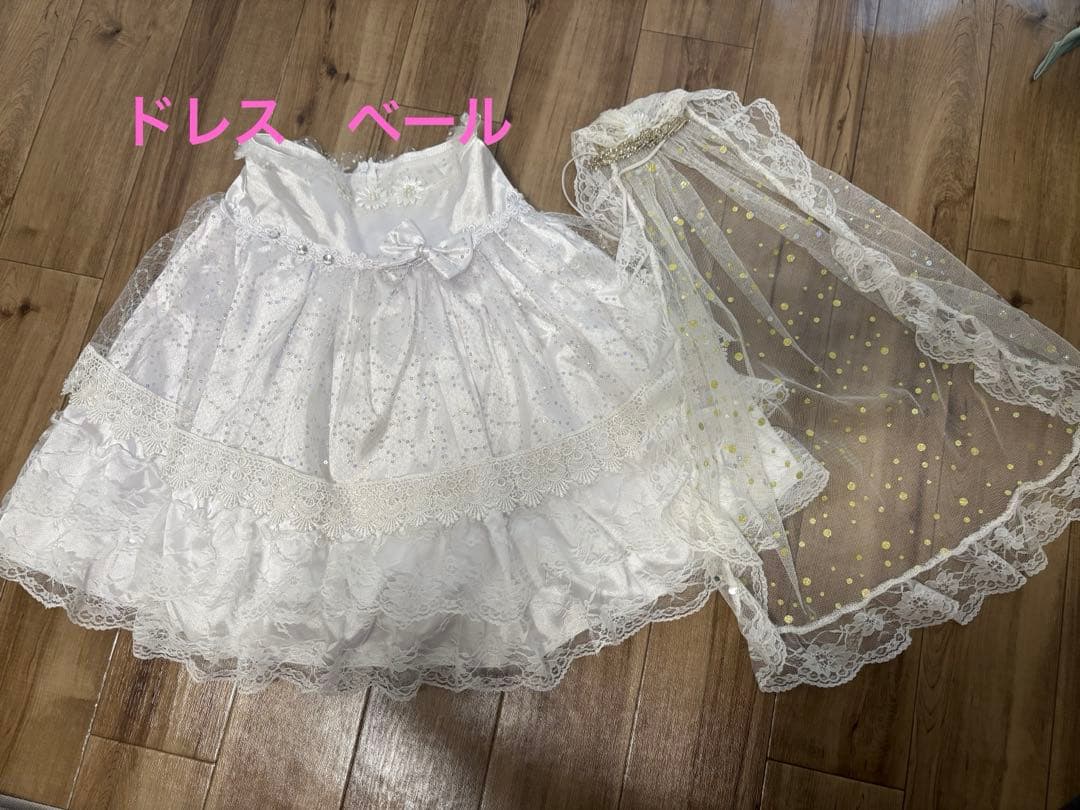 ダッフィー　シェリーメイMサイズ　ウェディングコスチュームセット