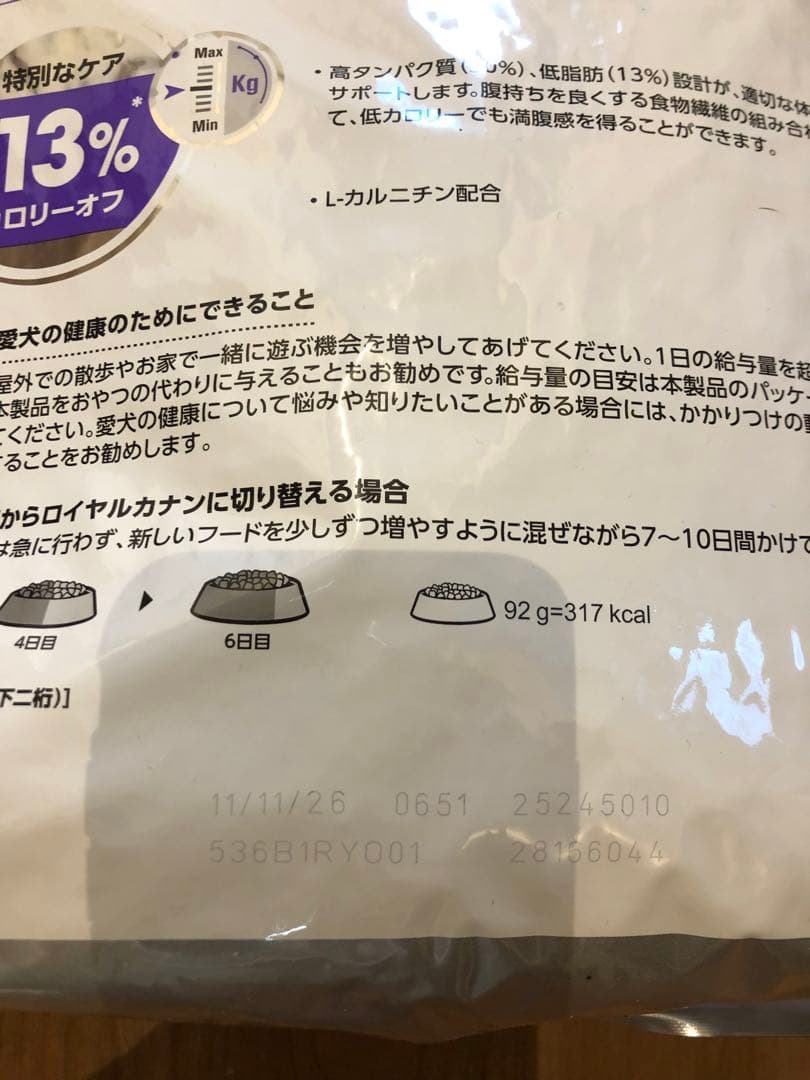 ロイヤルカナン　犬　避妊•去勢用ドックフード