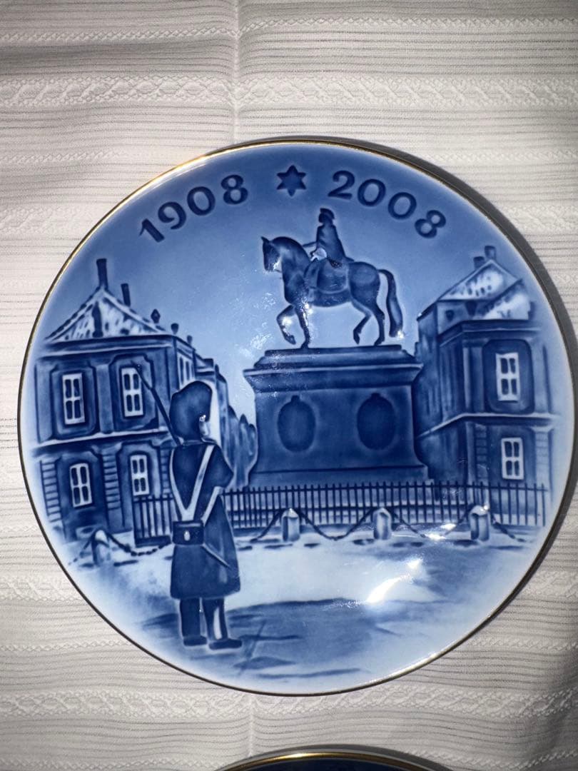 ロイヤルコペンハーゲン 1908-2008 ミレミアムプレートセット 5枚