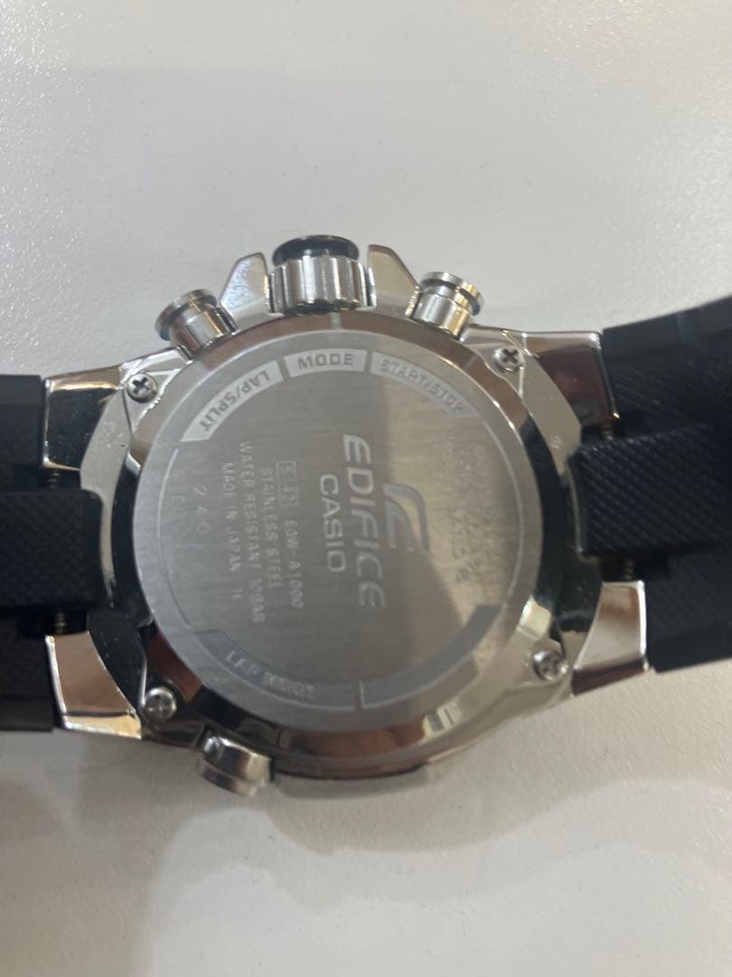 カシオ　エディフィス　EDIFICE　EQW-A1000 電波時計　タフソーラー