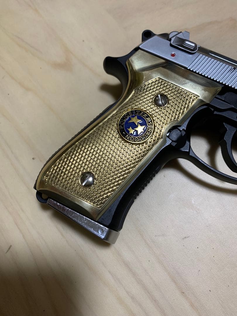 レア物　新品ベレッタ 各社m9用サムライエッジ風　真鍮グリップ