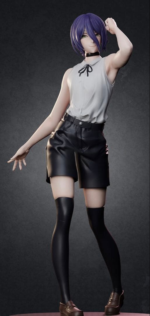 ガレージキット　ガレキ　未塗装未組立　レゼ　1／7スケール　美女　フィギュア