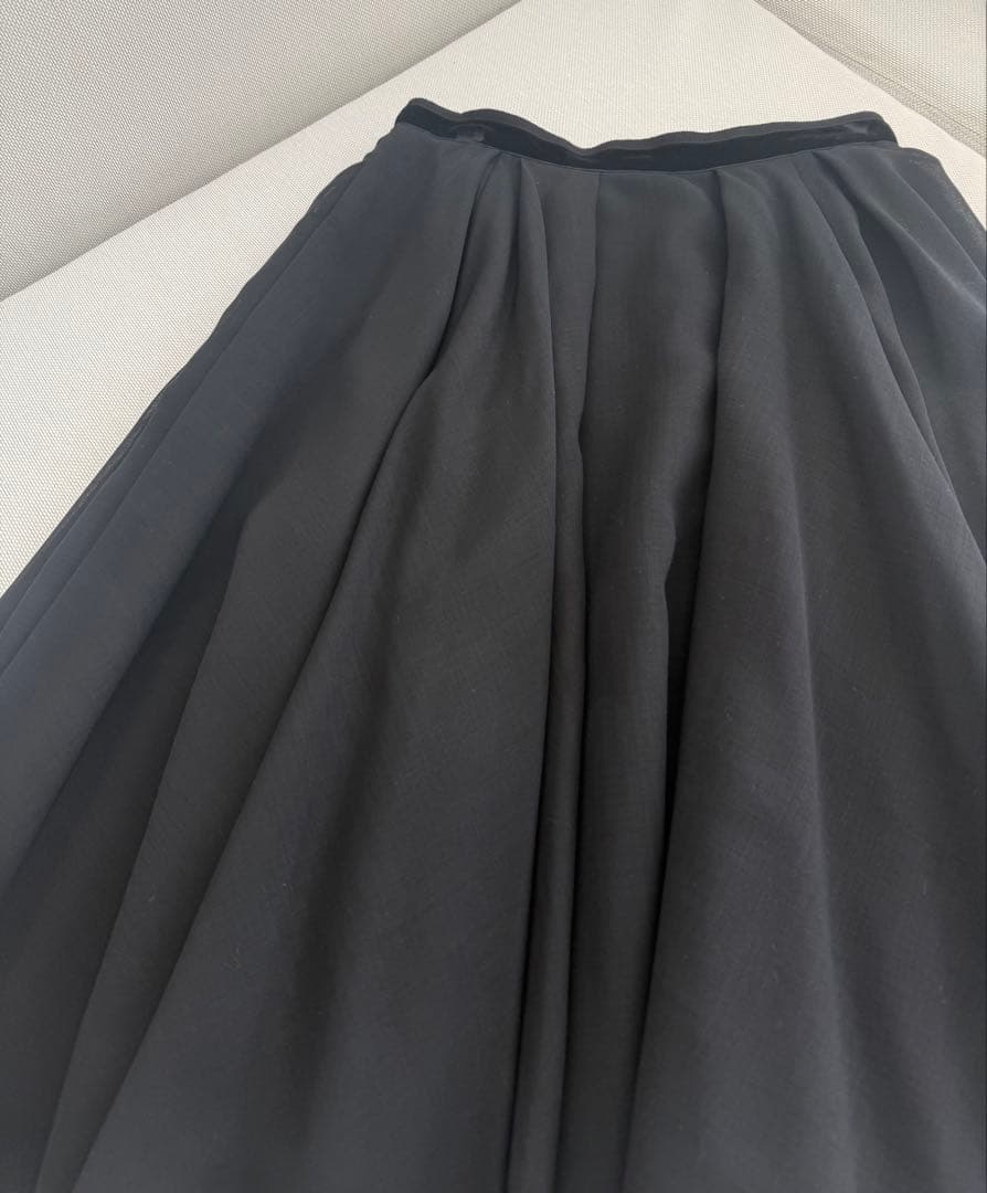 FOXEY＊フレアスカート＊40＊ブラック＊SP品＊フォクシー