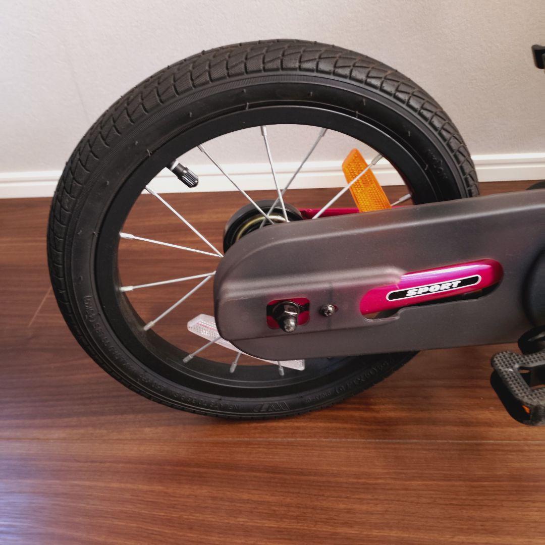 たのメル便【美品】STRIDER14xストライダー フューシャピンク スタンド付