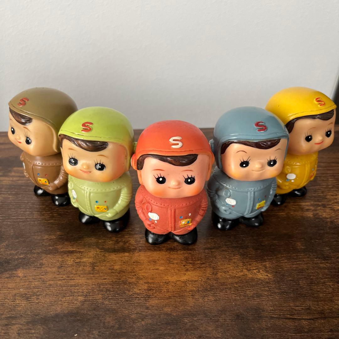 滋賀銀行　レトロソフビ5体セット