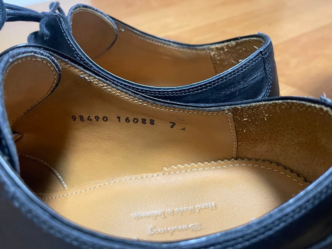 【美品】ジャランスリウァヤ　Uチップシューズ　UK7.0