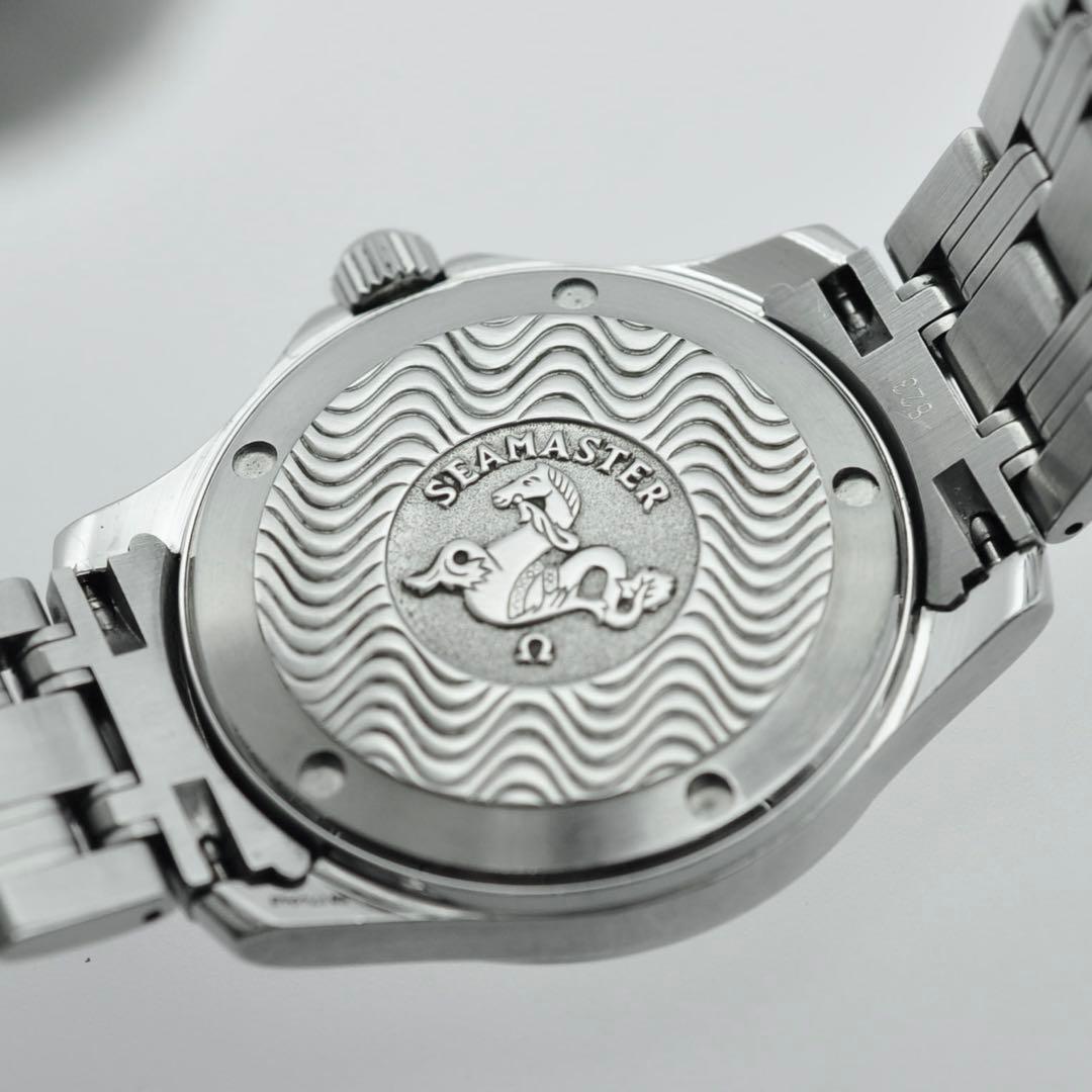 OMEGA オメガ 磨き済 2511.81 シーマスター 120m 紺 メンズ