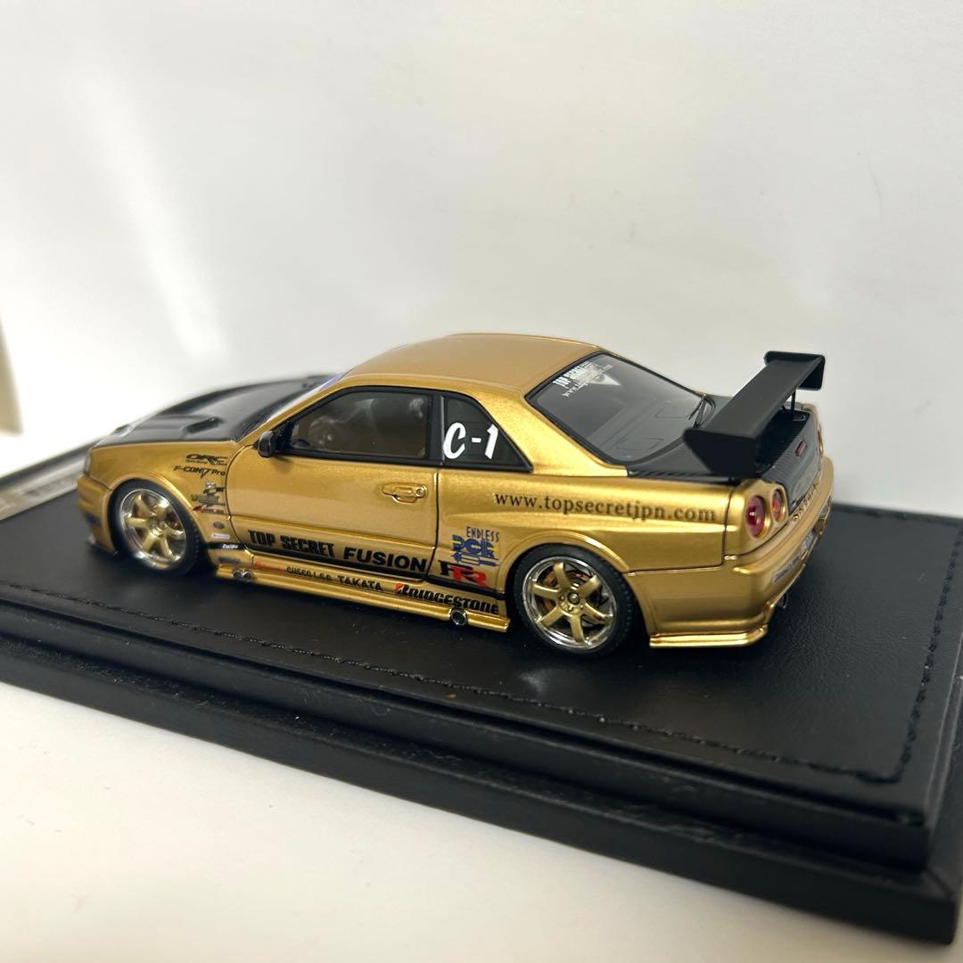 イグニッションモデル 1/43 TOP SECRET GT-R (BNR34)