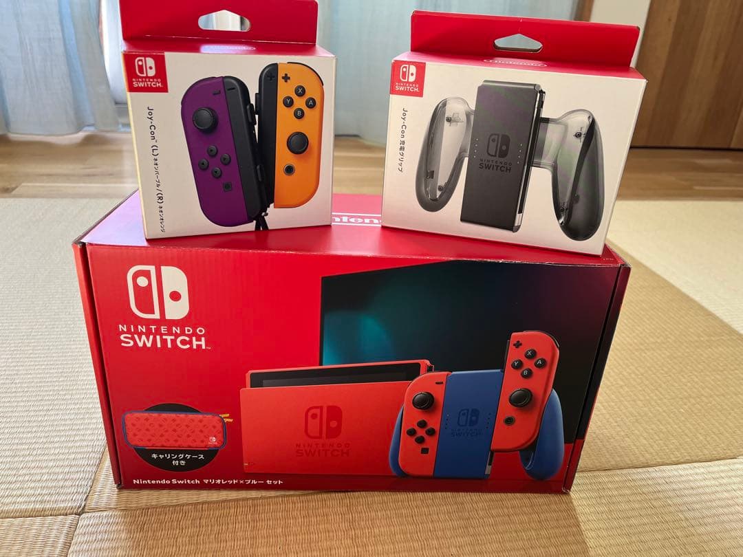 Nintendo Switch レッド本体とJoy-Conセット