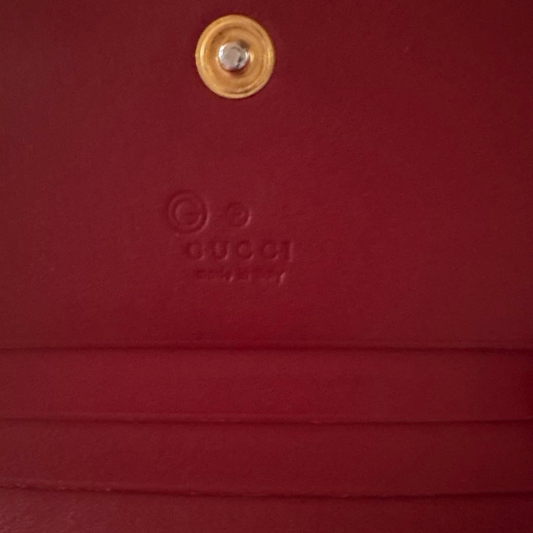 GUCCI ブルームス花柄 二つ折り財布