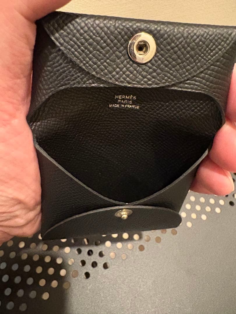 エルメス　バスティア　黒　ブラック
