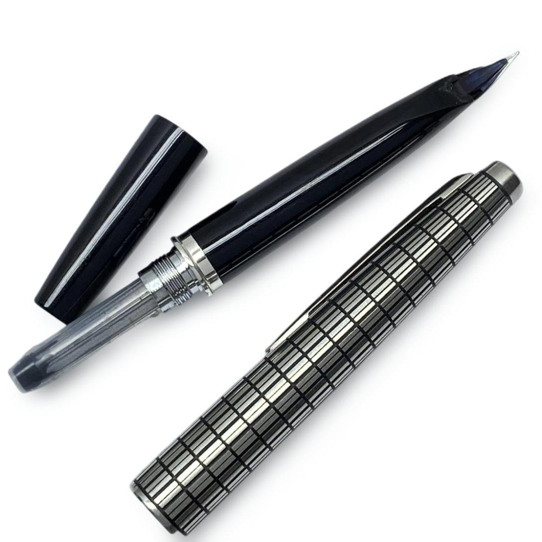 PILOT Elite エリート 格子柄 18K F 万年筆