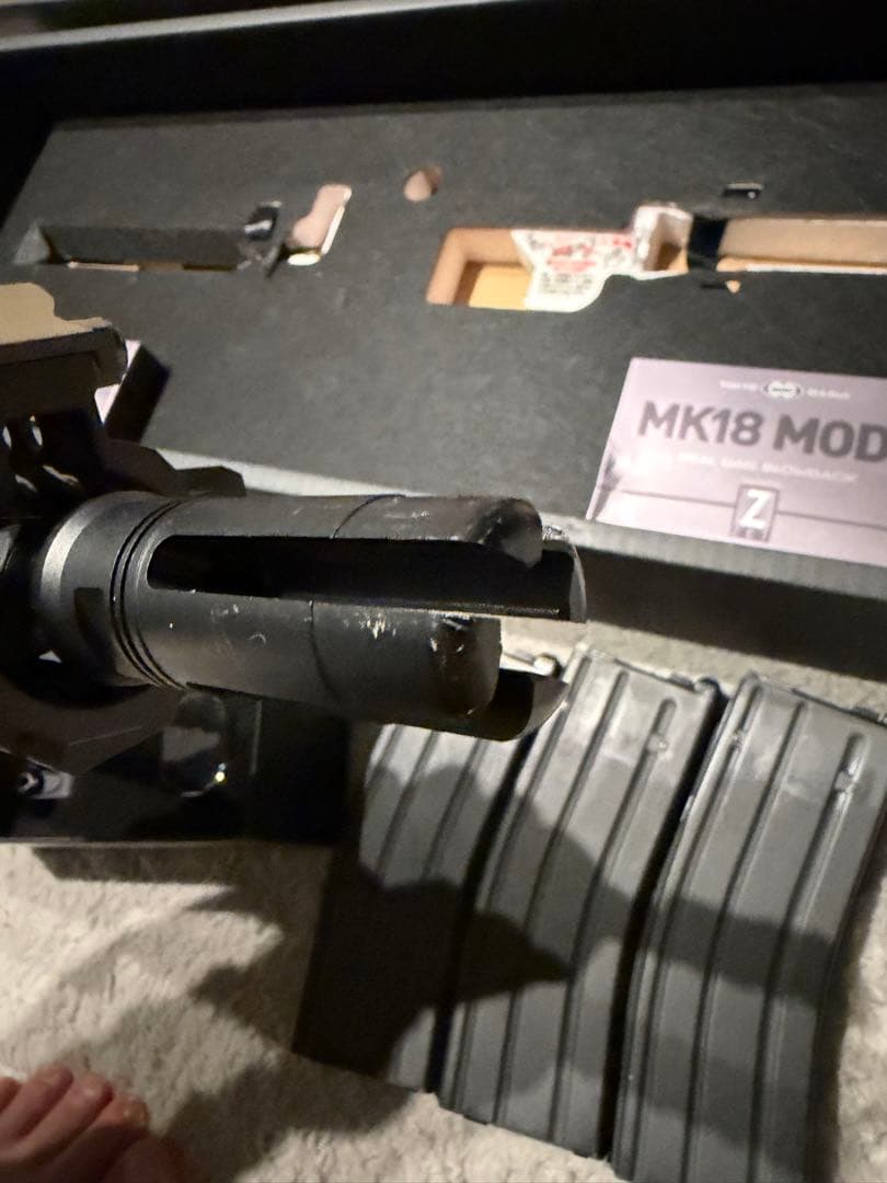 MK18 MOD1 ガスガン スコープ付き