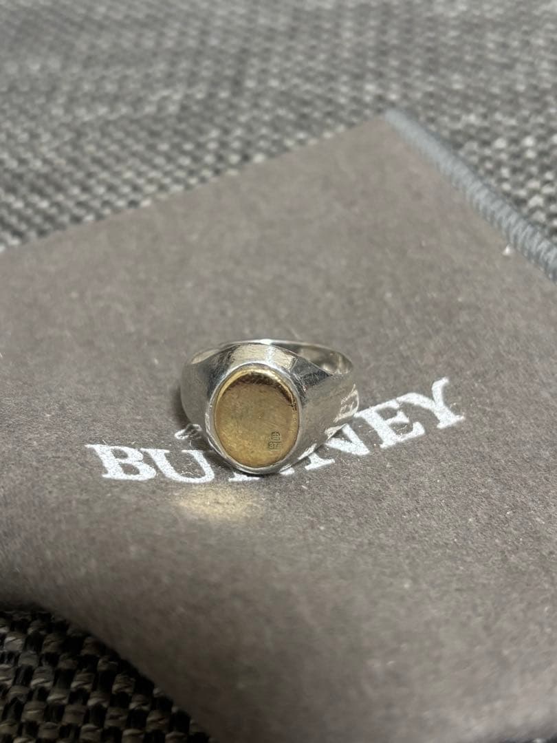 BUNNEY シグネットリング　9ct 925