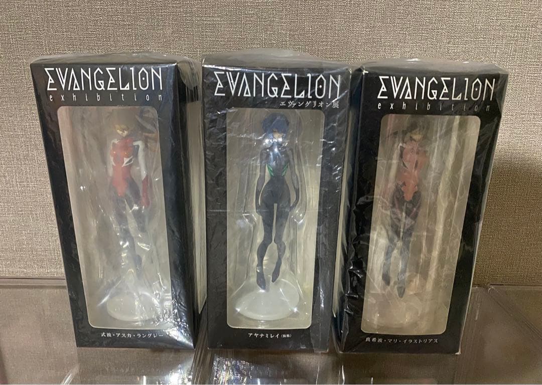 エヴァンゲリオン展 フィギュア 3体