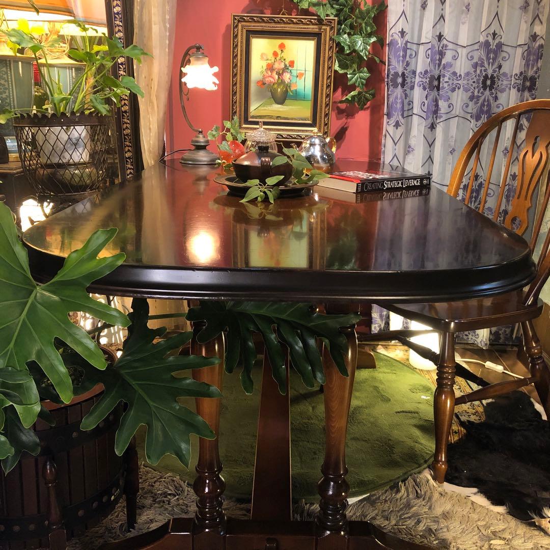 極美品　キツツキマーク ヴィンテージ ダイニングテーブル