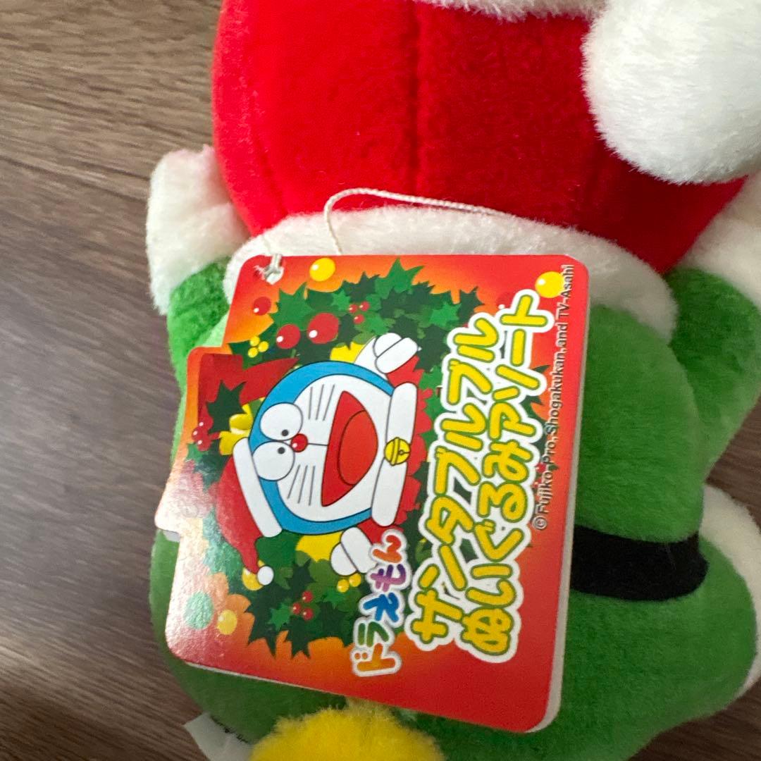ドラえもん サンタ ブルブル ぬいぐるみ 赤 ミニドラ 新品未使用 難アリ