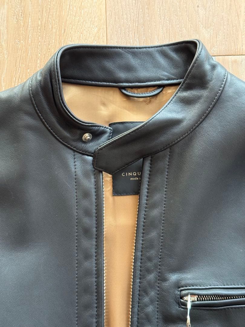 【1回着用】　チンクアンタ　ラム　シングルライダース　48