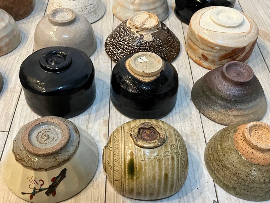 ぞ*う様 茶碗 抹茶碗 数茶碗 まとめて 36点 茶道具 箱無し 陶器 いろいろ