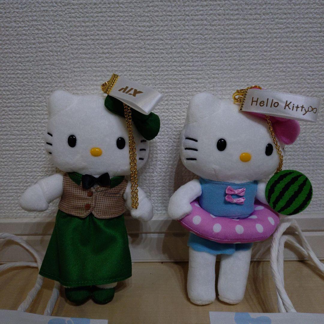 ハローキティ ぬいぐるみキーホルダー セット