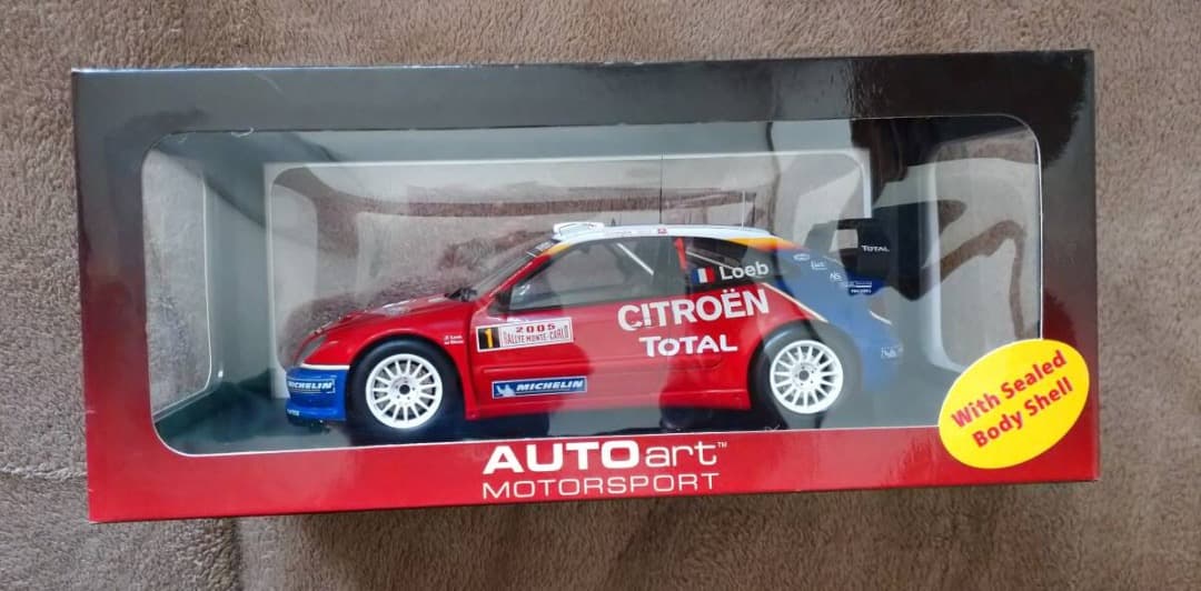 シトロエンクサラWRC 2005（モンテカルロ）・S.ローブ