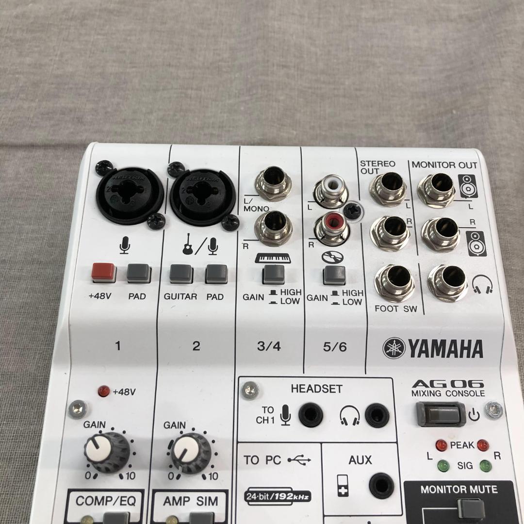 h*n様 YAMAHA AG06 ウェブキャスティングミキサー (ヤマハ)