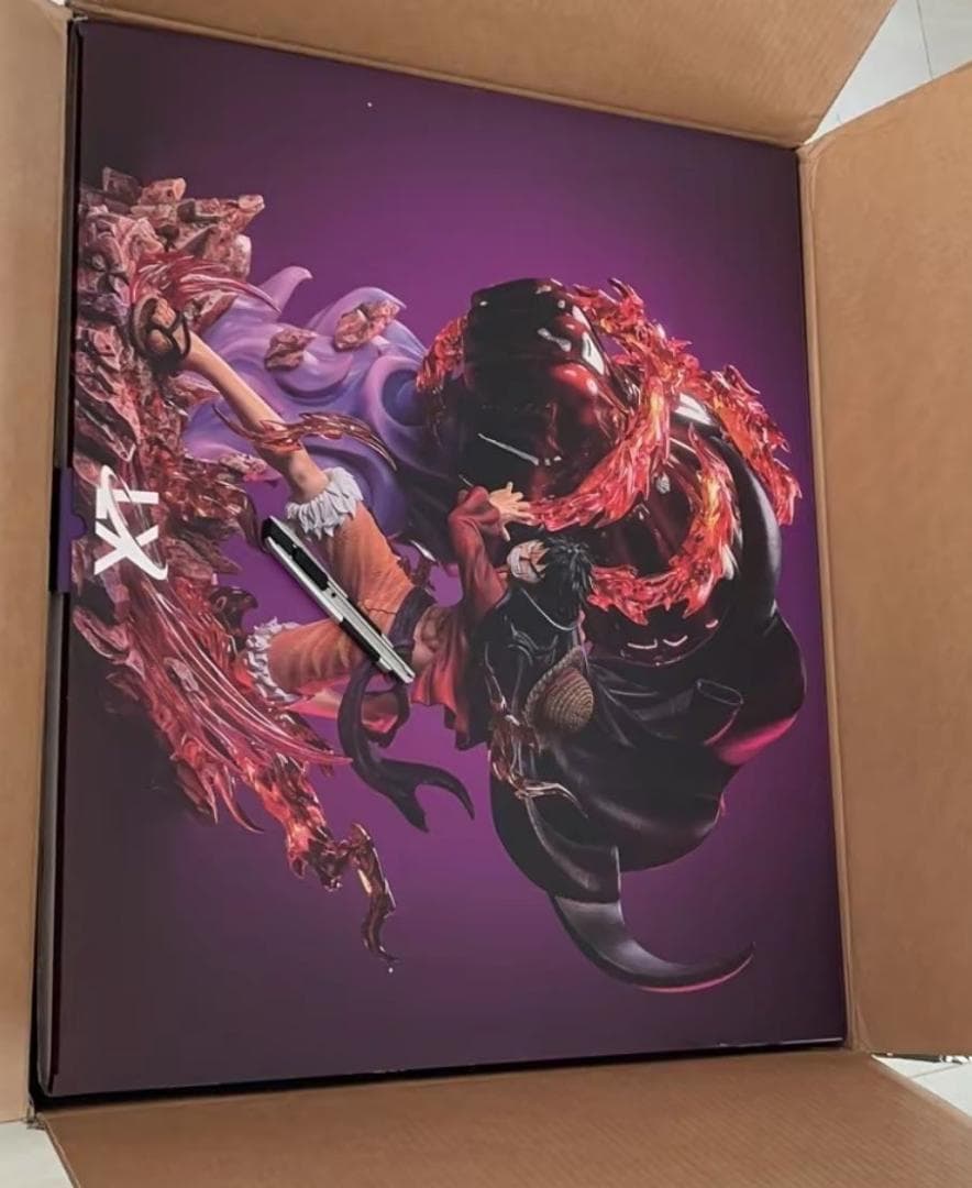 ワンピース LX 業火ルフィ ガレージキット ガレキ スタチュー フィギュア