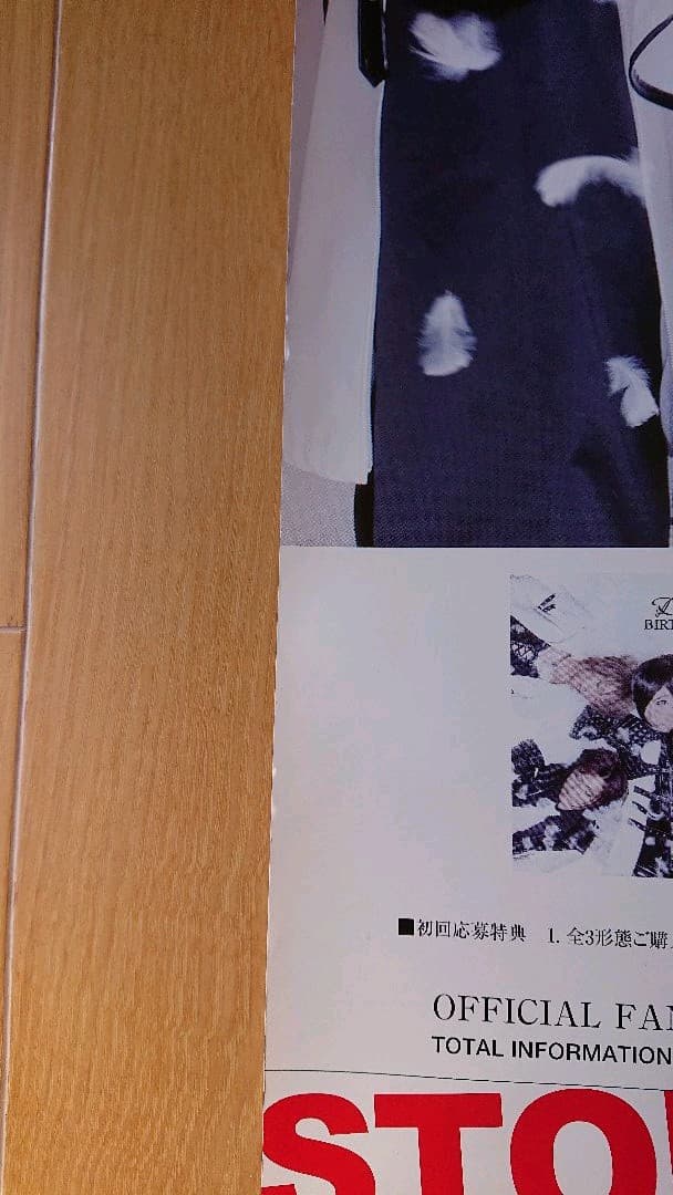 D V系 BIRTH 非売品 サイン入りポスター