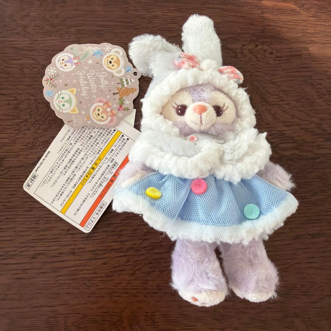 タグ付きステラルー ぬいぐるみバッジ ウィンターホリデー クリスマス