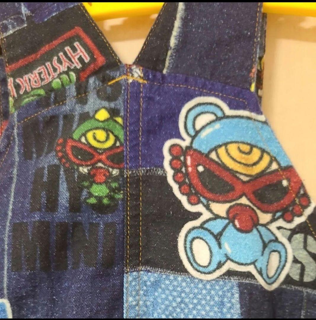 ヒステリックミニ★パッチワークダルマオール×新品タグ×M(90)