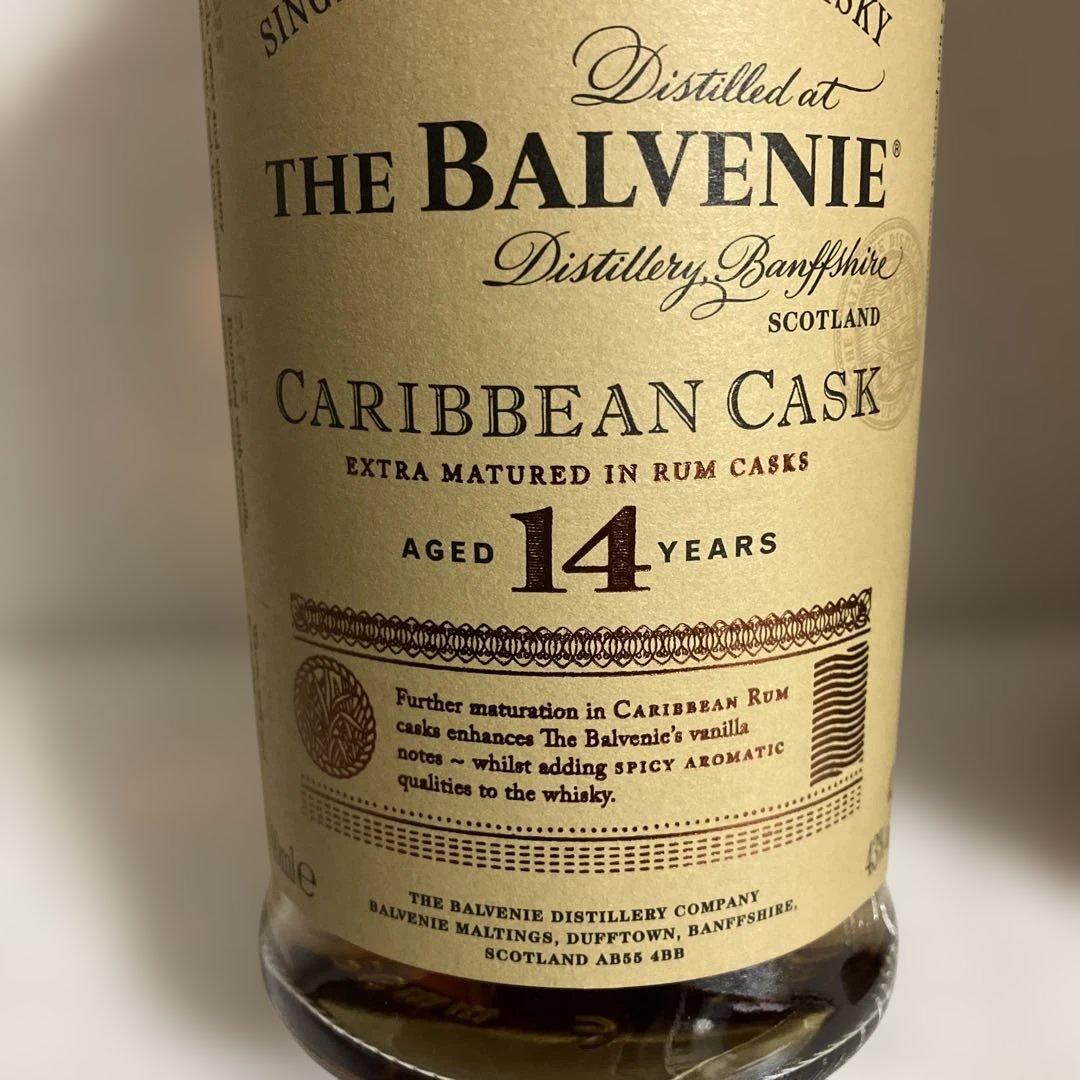 THE BALVENIE カリビアンカスク 14年 700ml